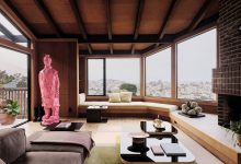 Фото - Красочная мебель и mid century: необычный деревянный дом в Сан-Франциско