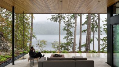 Фото - Стильный минимализм в гармонии с природой: роскошный дом у озера в Канаде